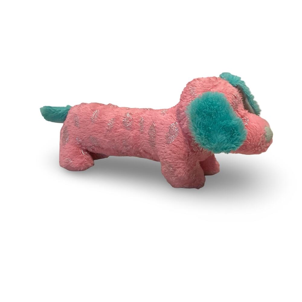 Hug Fun Candy Pink Dog Plushe